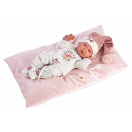 Llorens 73880 NEW BORN HOLIKA - realistick panenka miminko s celovinylovm tlem  40 cm